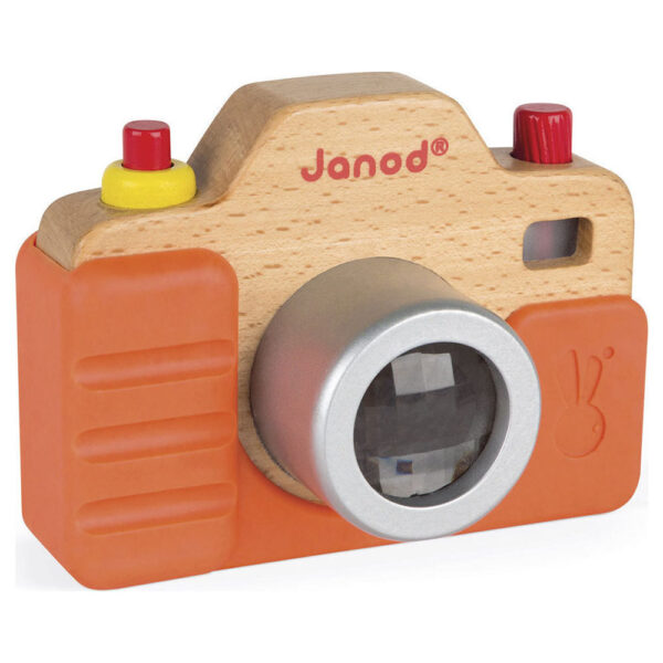 Janod Φωτογραφική Μηχανή από Ξύλο με Ήχους για 18+ Μηνών