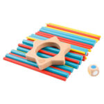 Tooky Toys Keep It Steady Wooden Colorful Stick